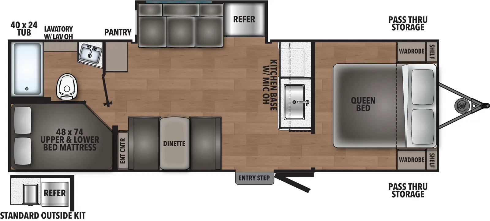 Northern Spirit Dlx & Compact 5250RS Floorplan